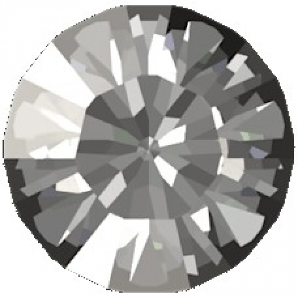 Swarovskistein 27mm Crystal Satin UF gef