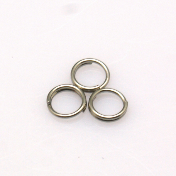 Spaltring 5 mm platin 20 St.