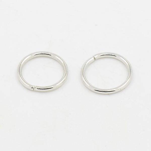 Biegering 10mm platinfarben 20 St.
