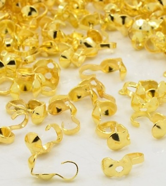 Kalotte goldfarben 3mm 10 St.