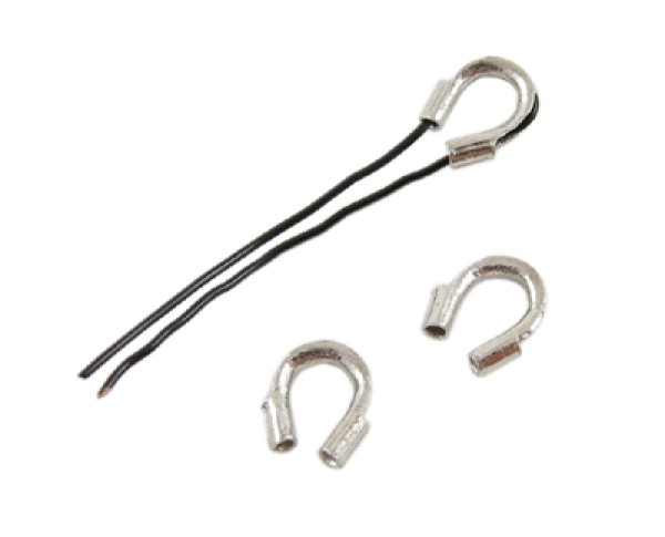 Wire Protectors platinfarben 24 St.