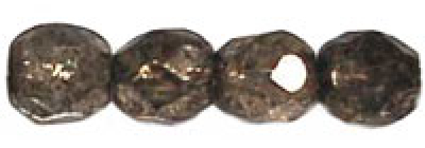 Glasschliffperle 3mm Crystal Antik Platinium 1200 St.