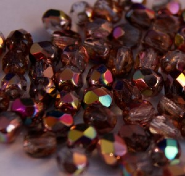 Glasschliffperle 3mm Crystal Vitex 100 St.
