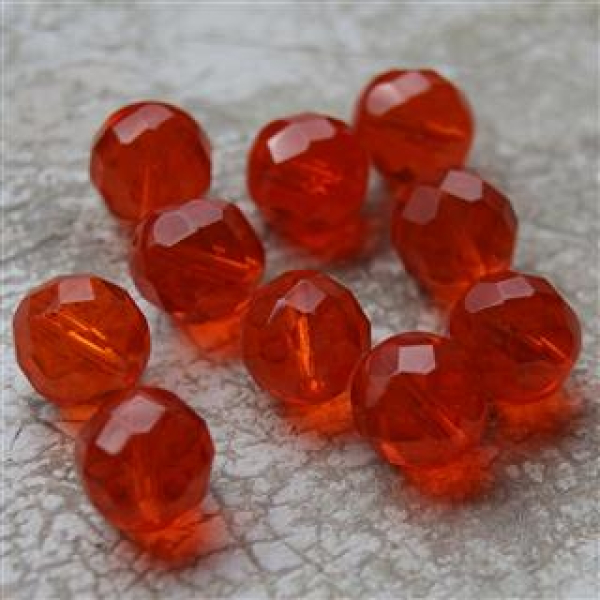 Glasschliffperle 3mm Hyacinth 100 St.
