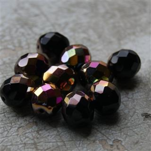 Glasschliffperle 3mm Jet Vitex 1200 St.