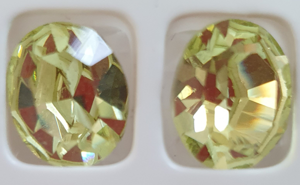 Strassstein oval 8x6mm Jonq (Preciosa) 6St.