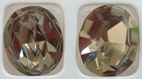 Strassstein oval 12x10 mm Bdi (Preci) 4St gef