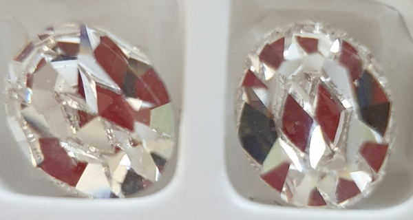 Swarovskistein oval 25x18mm Crystal
