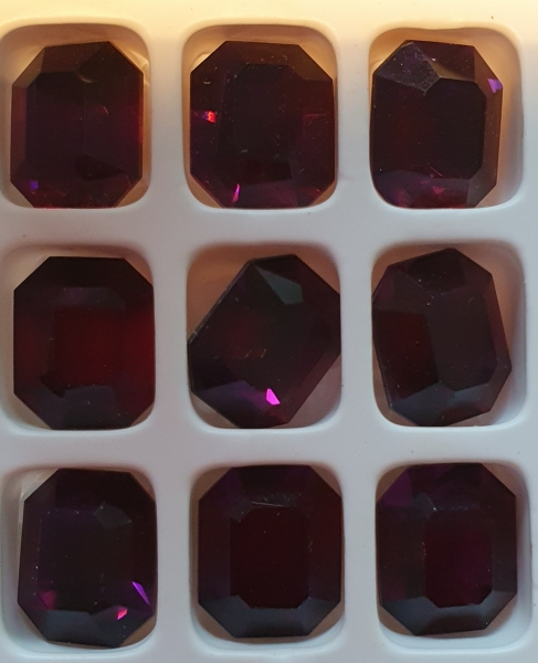 Preciosastein Octagon 12x10mm Amethys