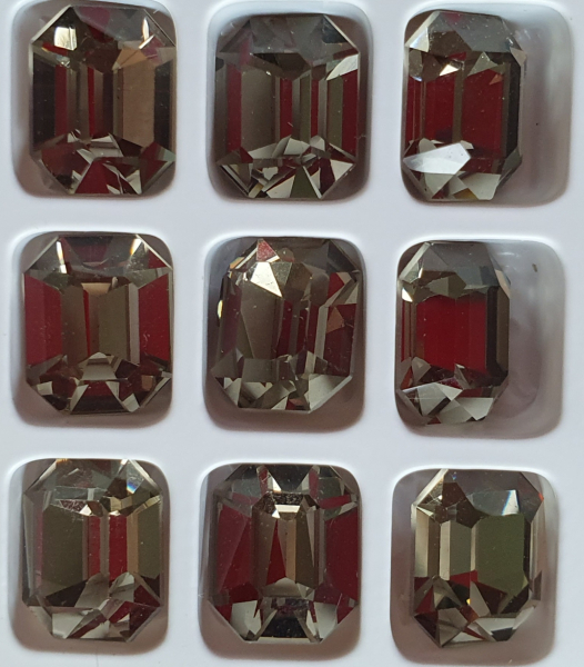 Preciosastein Octagon 12x10mm gef Bl. di