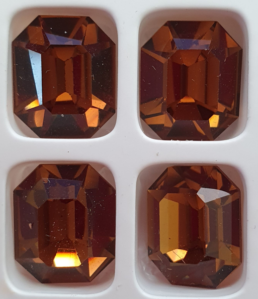 Preciosastein Octagon 12x10mm Smoked Top
