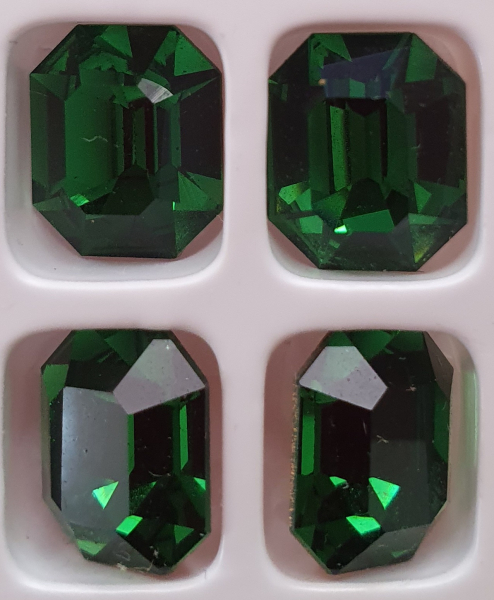 Preciosastein Octagon 12x10mm Turmaline