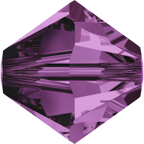 Swarovskiperle 3mm bic Amethyst 48 St.