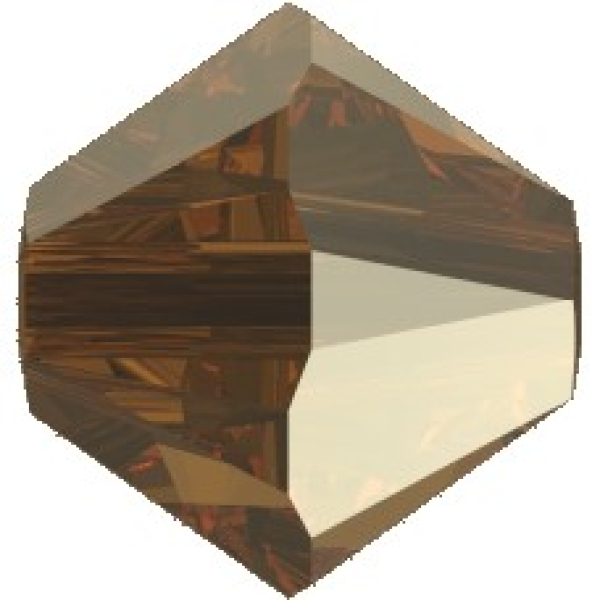 Swarovskiperle 3mm bic Cry Bronze Shade2 36 St