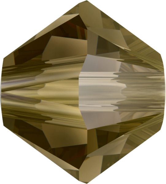 Swarovskiperle 3mm bic Cry Bronze Sh 36St
