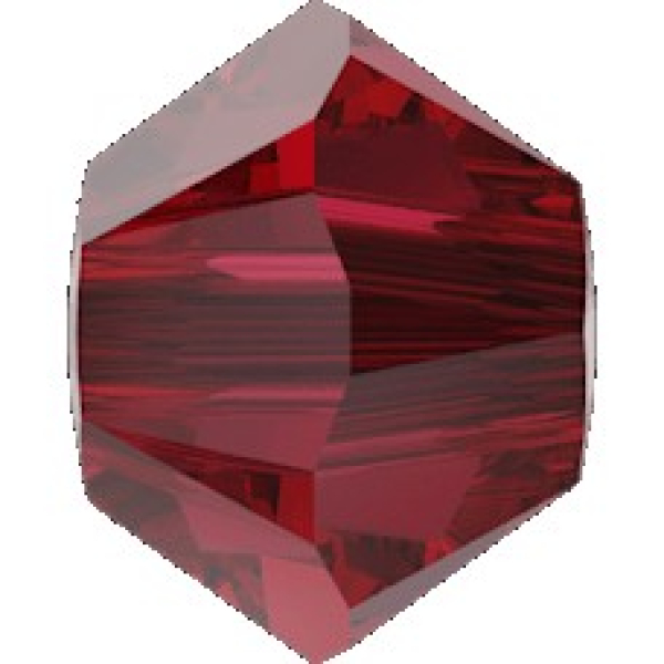 Swarovskiperle 3mm bic Scarlet 48St.