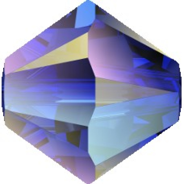 Swarovskiperle 4mm bic. Majestic Blue AB2  30St