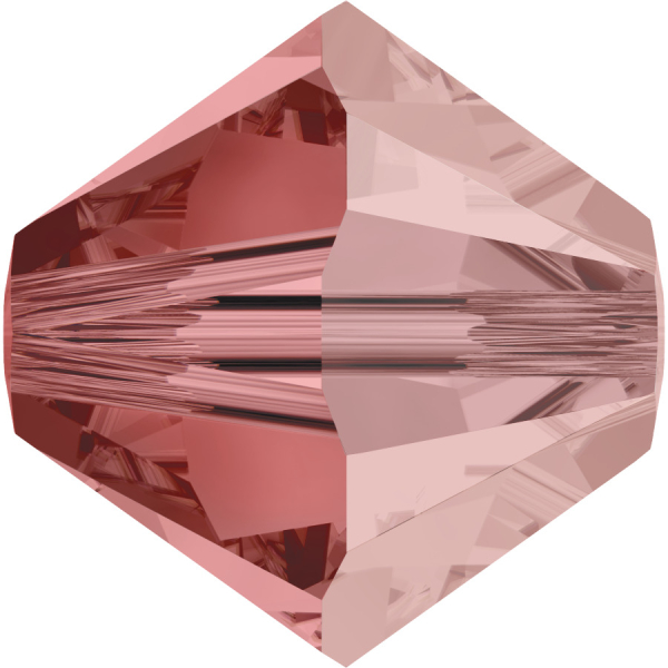 Swarovskiperle 4mm bic. Padparadsc Satin 40 St.