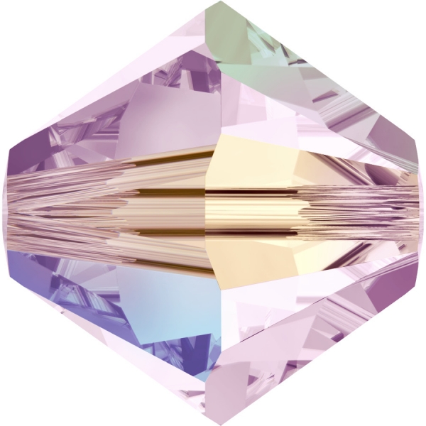 Swarovskiperle 4mm bic. Rosaline AB2 34St.