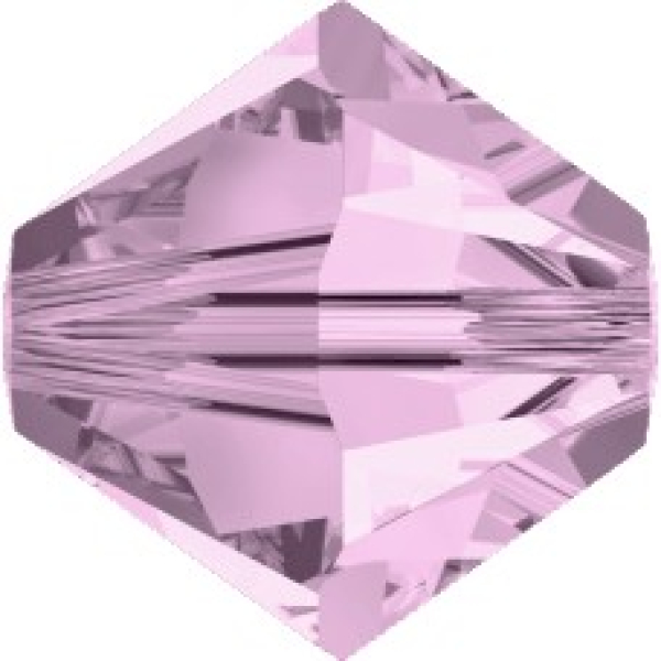 Swarovskiperle 4mm bic. Rosaline 40 St.