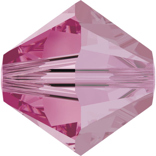 Swarovskiperle 4mm bic. Rose Sa 36 St