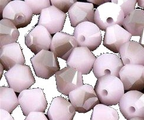 Swarovskiperle 4mm bic. Rose Alabast. Satin 36St.