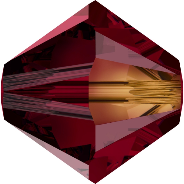 Swarovskiperle 4mm bic. Siam AB 36 St.