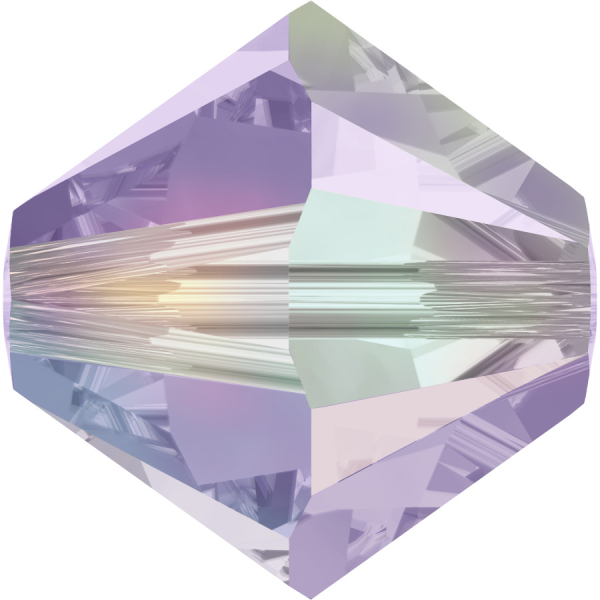 Swarovskiperle 4mm bic. Violet AB2 30St.