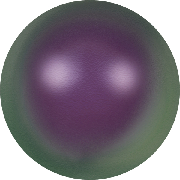 Swarovskiperle Iridiscent Purple Pearl 4mm 100 St.