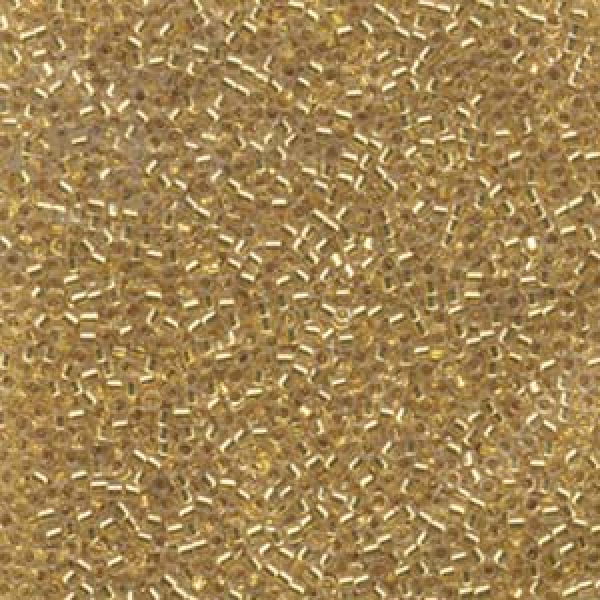 Miyuki Delica (0033) 11/0 Gold Lined 24Kt 5g
