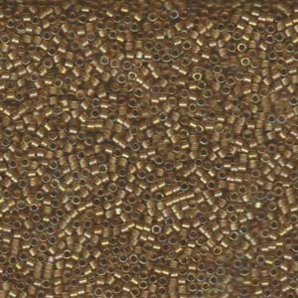 Miyuki Delica (0288) 11/0 White Lined Saffron AB