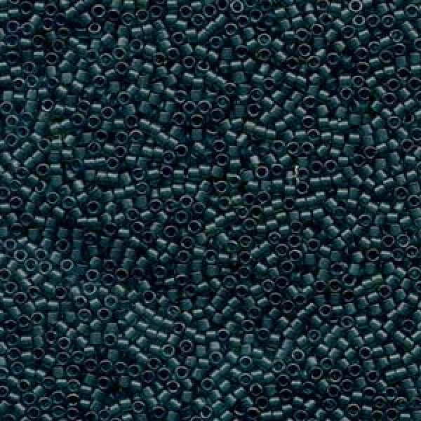 Miyuki Delica (0788) 11/0 Dyed Matt Tr Blue Zircon 50g