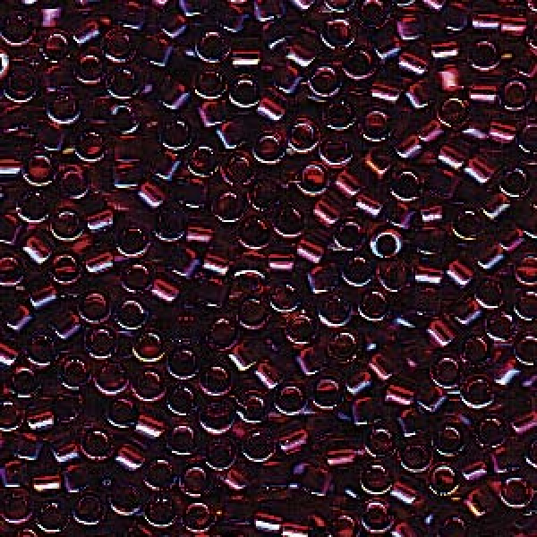 Miyuki Delica (1751) 11/0 Red Lined Topaz 50g