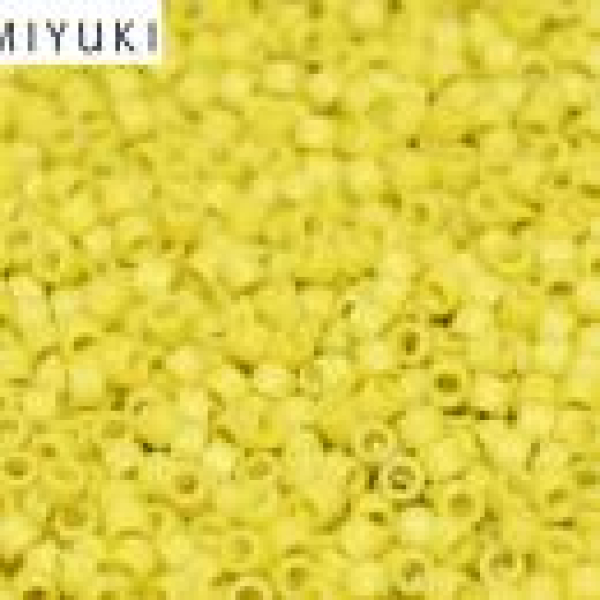 Miyuki Delica (2283) 11/0 Duracoat Matt Opak Glazed Citron 50g