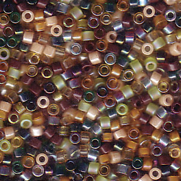 Miyuki Delica Bead 11/0Mix Earthtone 5g