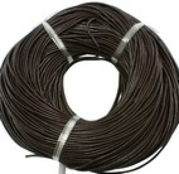 Lederband, Rind, 1,5mm d-braun 10 Meter