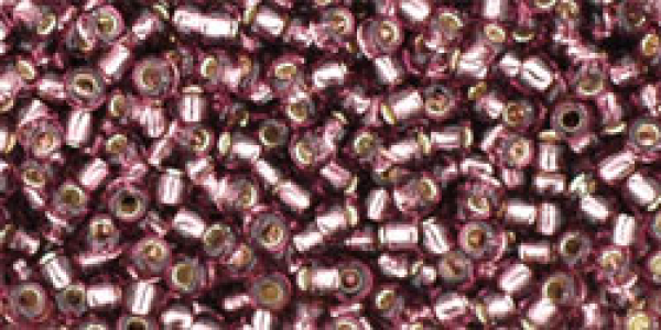 Toho 3,0mm (0026B) Silver Lined Med Amethyst ca19g