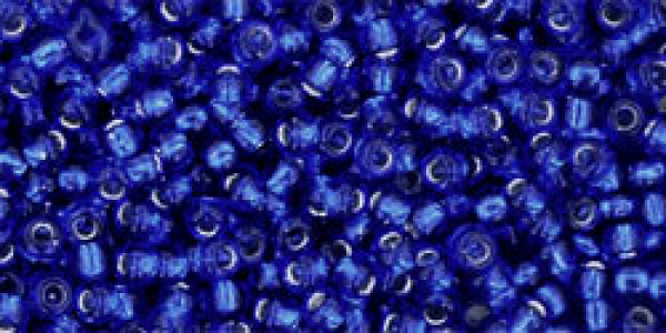 Toho 3,0mm (0028) Silver Lined Cobalt ca19g
