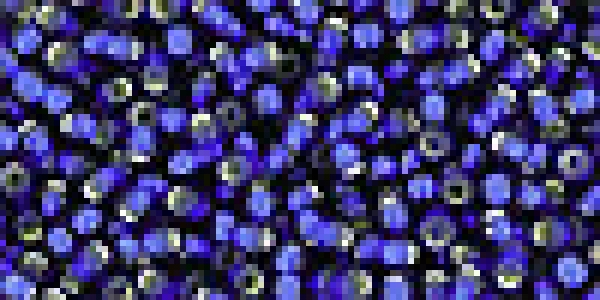 Toho 3,0mm (0028DF) Silver Lined Frost Cobalt ca 19g