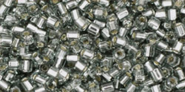 Toho 3,0mm (0029B) Silver Lined Grey ca19g