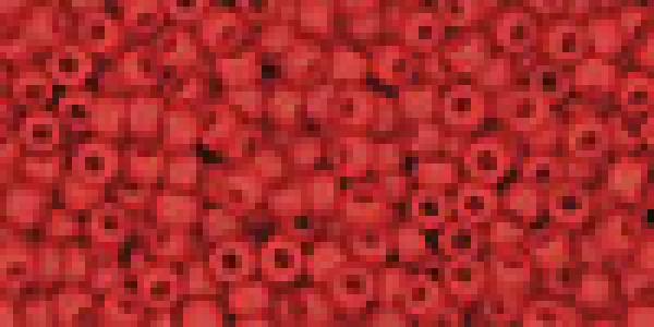 Toho 3,0mm (0045F) Opak Frost Red Pepper ca19g