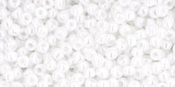 Toho 3,0mm (0121) Opak Luster White ca19g