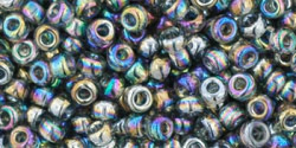 Toho 3,0mm (0176B) Transp Rainbow Grey ca19g