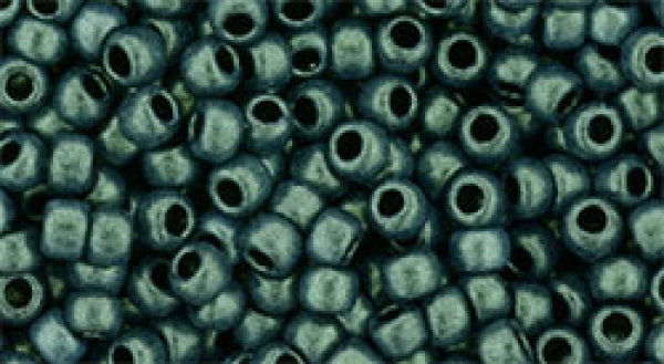 Toho 3,0mm (Y0614) Hybrid Met Suede-Lt Green ca19g