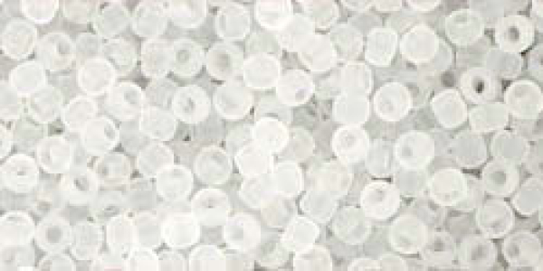 Toho 2,0mm (0001F) Transparent  Frost Crystal 250g