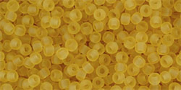 Toho 2,0mm (0002BF) Transparent Medium Topaz Frost 250g