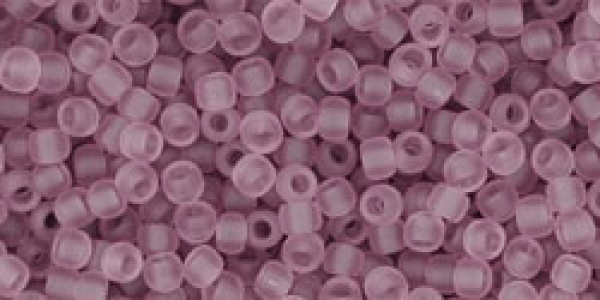 Toho 2,0mm (0006F) Transp Frost  Lt. Amethyst ca20g