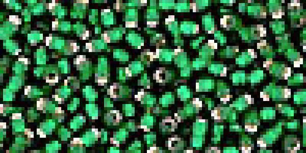 Toho 2,0mm (0036F) Silver Lined Frost Emerald ca20g