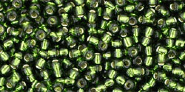 Toho 2,0mm (0037) Silv Lin Olivine ca20g