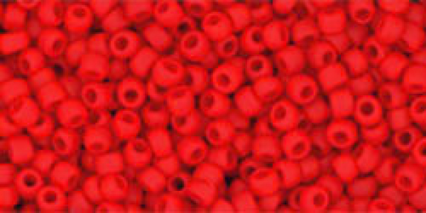 Toho 2,0mm (0045AF) Opak Frost Cherry ca20g